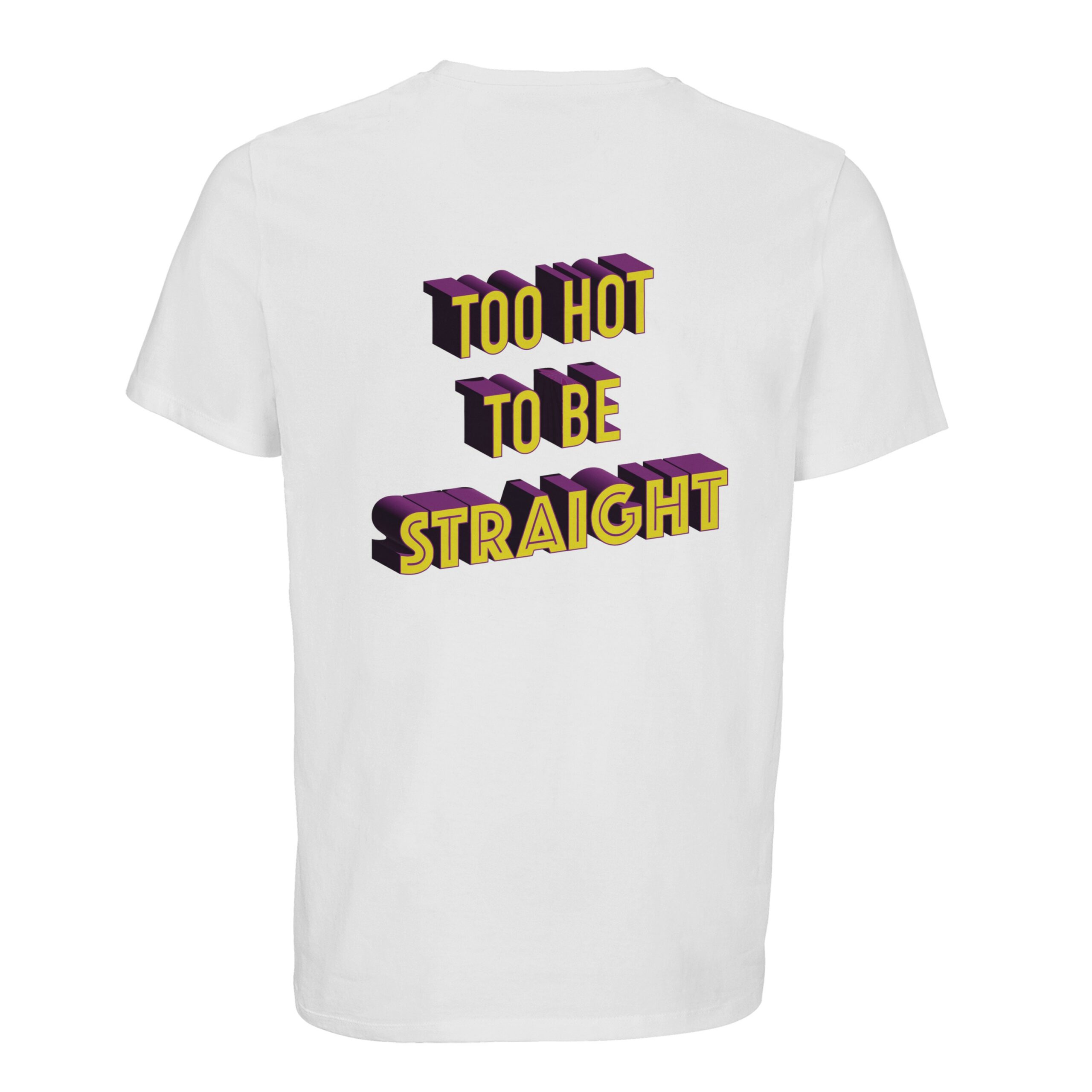 T-shirts - Too Hot to be Straight - – Bild 4
